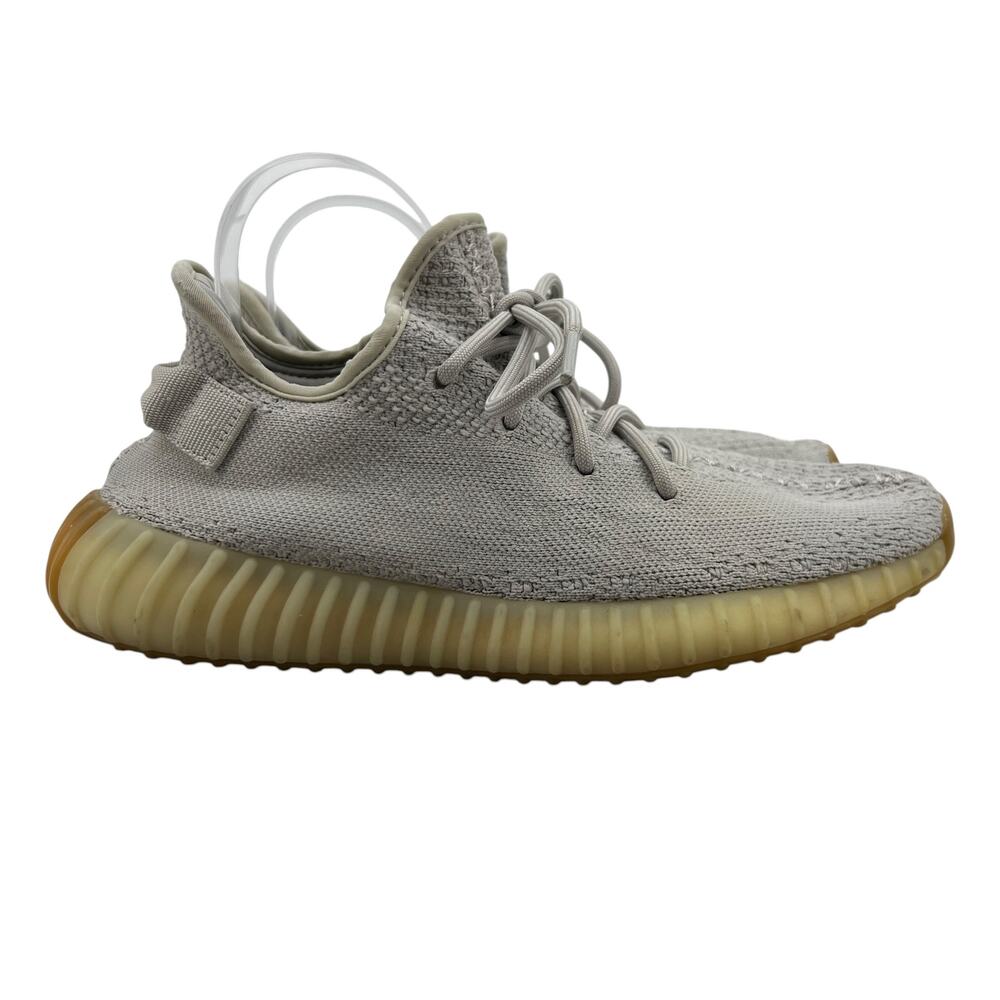 Yeezy Boost 350 Mens 8.5 Shoes Gray V2 Sesame Trainers Sneakers F99710 Adidas